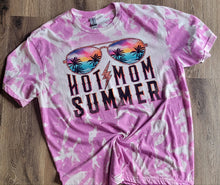 Load image into Gallery viewer, Graphic Bleached Tshirt-Hot mom summer
